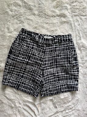 Lady Hagen Black and White Athletic Golf Shorts